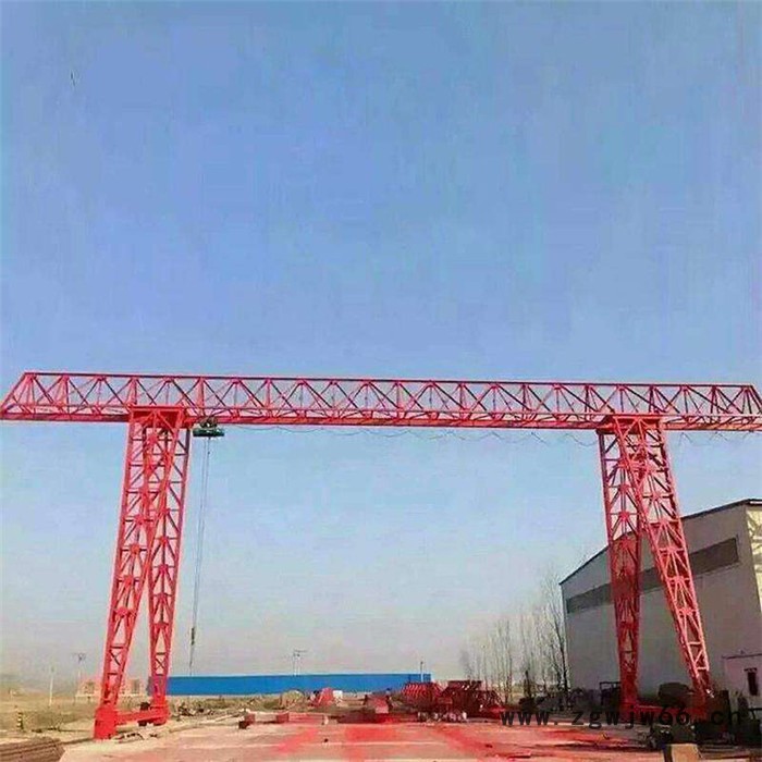 16吨单主梁吊钩门式起重机 20T门式行吊 门式航吊图4