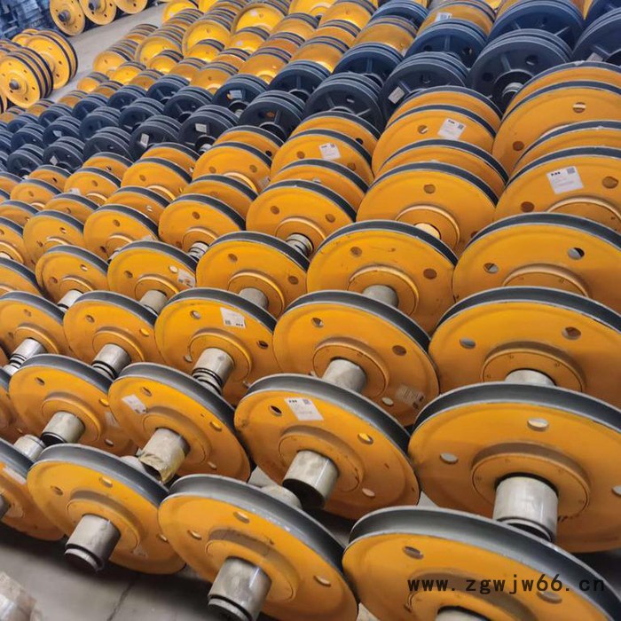 非标定制 起重机吊钩滑轮组 双梁轧制滑轮片 起重机滑轮片图4