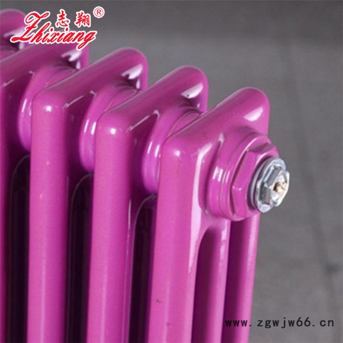 志翔 钢三柱散热器 钢柱暖气片图6