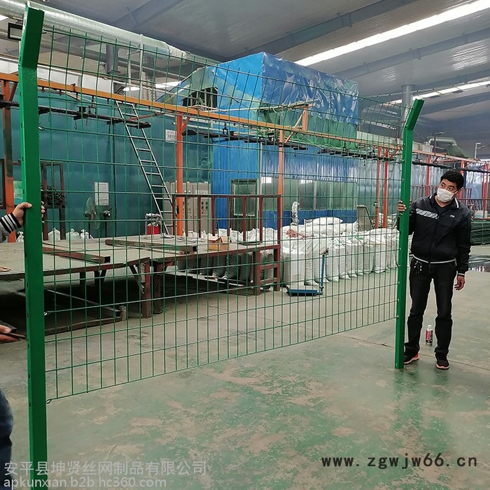 Kunxian/坤贤 周界围栏 周边围栏 钢柱刺绳围栏 有现货可定制图3