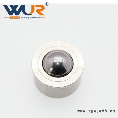 不锈钢万向滚珠 压入型钢滚珠 粘接型牛眼球牛眼轴承 塑料滚珠