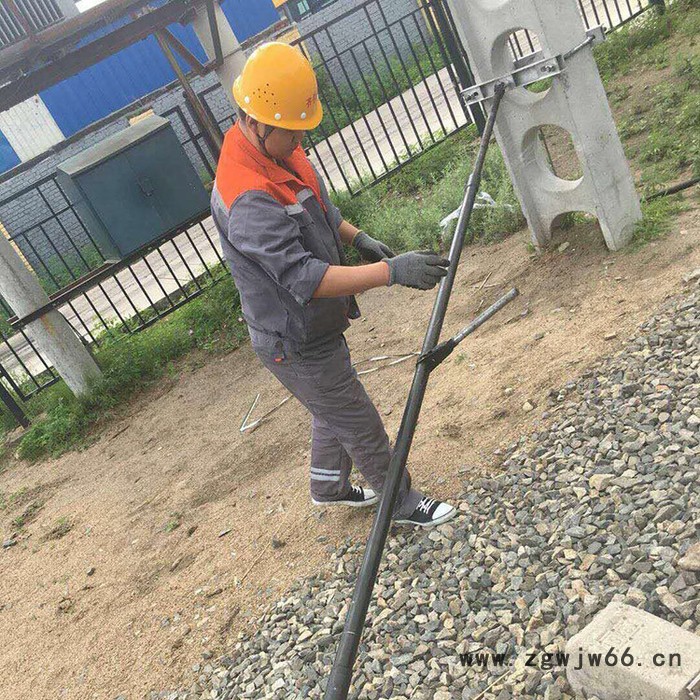 【恒龙】调节丝杠式整杆器支柱调整器厂家方杆槽钢H型钢柱调整器图3