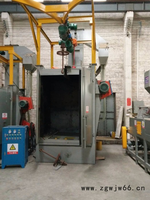 红海机械Q376 吊钩式抛丸机 佛山喷砂机 通过式抛丸机图2