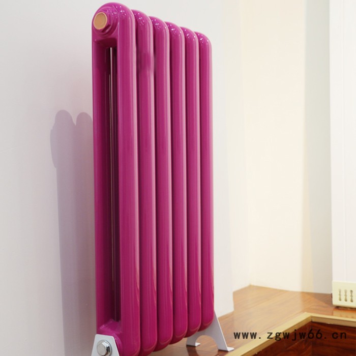 **【跃春】圆头钢二柱暖气片钢制椭二柱6030钢二柱散热器 钢柱暖气片钢制柱型暖气片图2