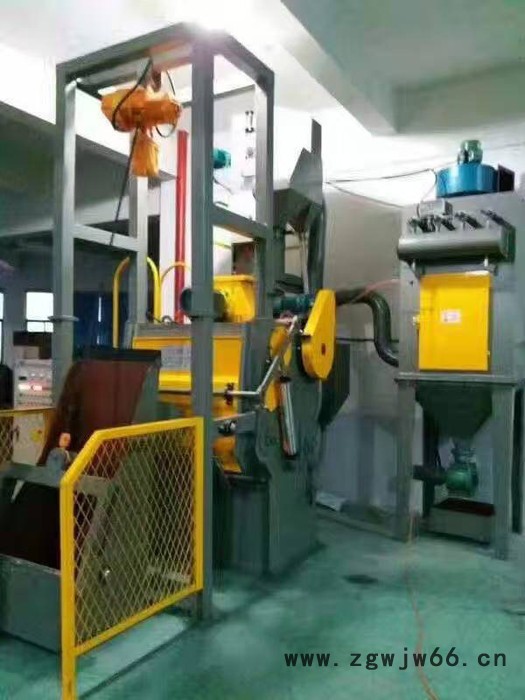 龙锦机械  圆角钢砂 通过式抛丸机 吊钩抛丸机 辊道通过式抛丸机 订购批发图7