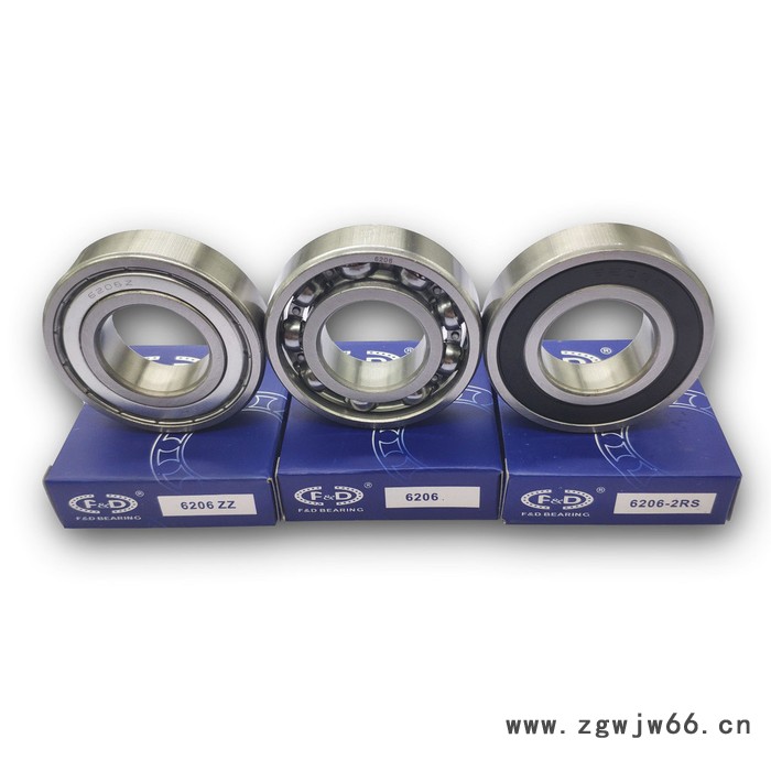F&D 6206 -2RS轴承  滚珠轴承  福达轴承图5