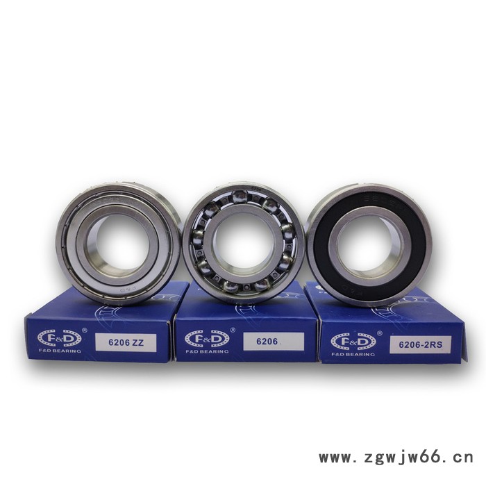 F&D 6206 -2RS轴承  滚珠轴承  福达轴承图4