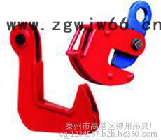 供应神州SW227单轧辊吊 具竖吊钳 圆钢吊具 双板起重钳 L型钢板吊钩 层叠钢板起重钳图5