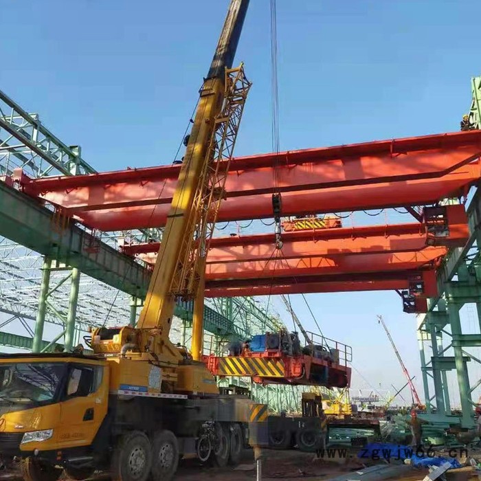 葫芦双梁起重机厂家生产优惠 吊钩行车冶金铸造双梁桥式起重机图4