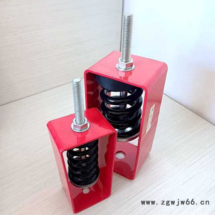 天津直供 弹簧减震器 风机减震器 坐式阻尼减震器  橡胶减震器厂家 减震吊钩图3