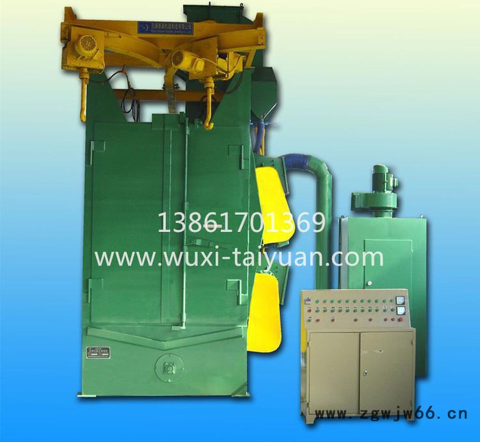 无锡泰源机器制造Q372吊钩式抛丸机转台式抛丸机研磨机图2