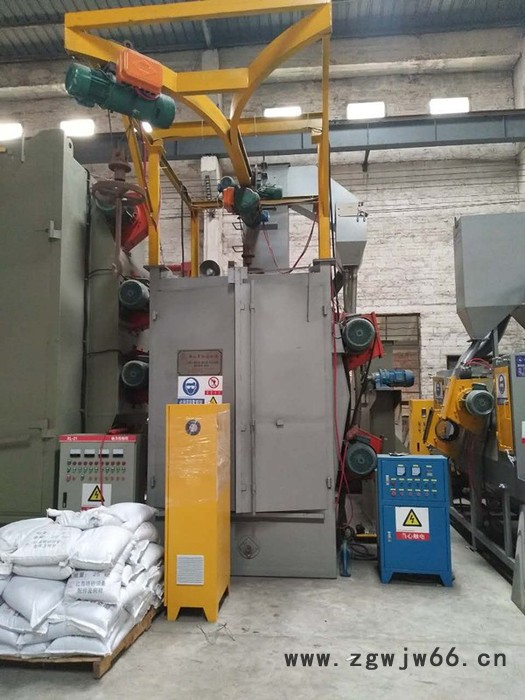 红海机械吊钩式抛丸机 吊钩弍抛丸机 抛丸设备Q376抛丸机 大型喷砂机厂家图3