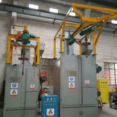 红海机械吊钩式抛丸机 吊钩弍抛丸机 抛丸设备Q376抛丸机 大型喷砂机厂家