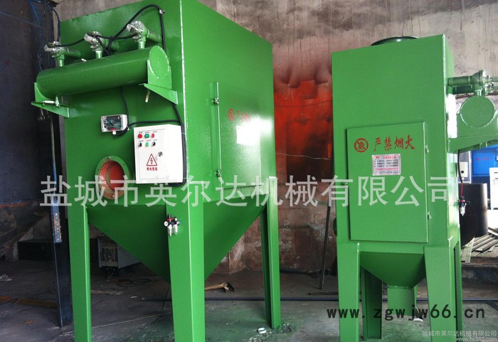 江苏大丰吊钩电动葫芦导轨小车式抛沙抛丸清理机图2