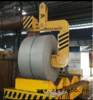 SW0231带钢起重钳 冷轧卷板C型钩 起重钢卷吊钩 七字型卷板吊具双钩 C型卷板吊具图3