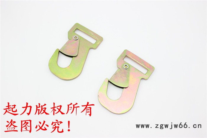 厂家**销售 拉紧器配件 金属挂钩板钩 吊钩抓钩图2