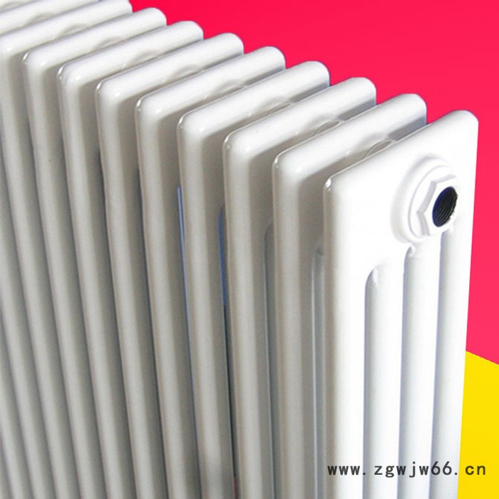 夏洛克 **  钢制四柱暖气片 民用钢四柱散热器 钢柱暖气片厂家 钢制柱型散热器 壁挂式图4