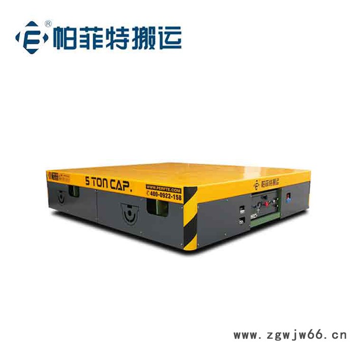 帕菲特 电动平车   搬运纸卷钢柱地轨车   轨道供电电动搬运车厂家报价图6