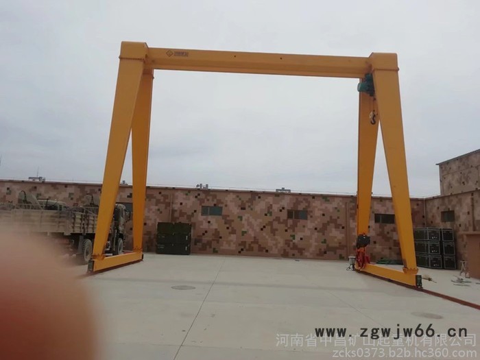 矿山起重 吊钩门式起重机 轮胎门式起重机 现货供应 阿拉善盟图4