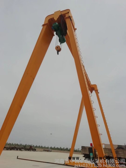 矿山起重 吊钩门式起重机 轮胎门式起重机 现货供应 阿拉善盟图5