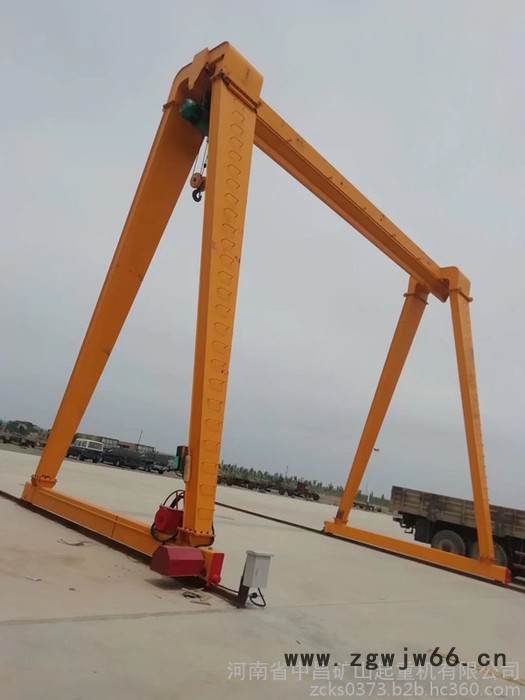 矿山起重 吊钩门式起重机 轮胎门式起重机 现货供应 阿拉善盟图2