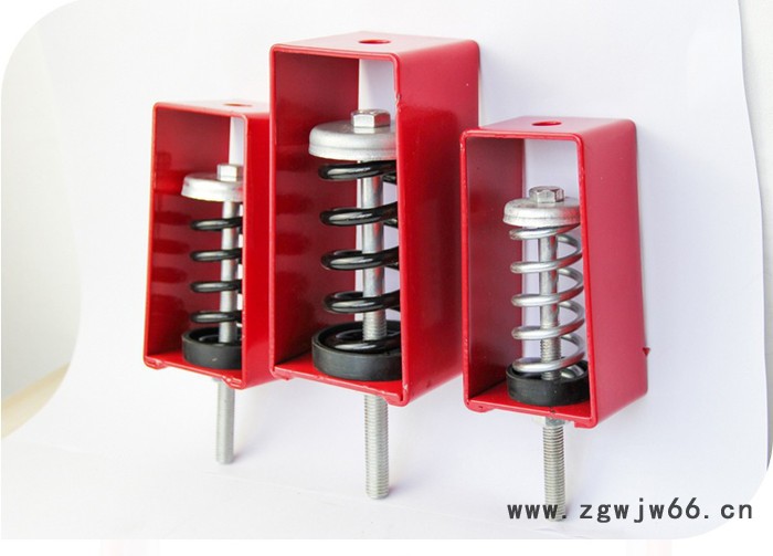 日通吊架减震器厂家定制风机减震器 减震吊钩 管道减震器 吊式弹簧减震器图3