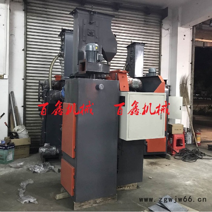 五金抛丸清理机大型吊钩抛丸机去氧化层抛丸机深圳抛丸机厂家图2