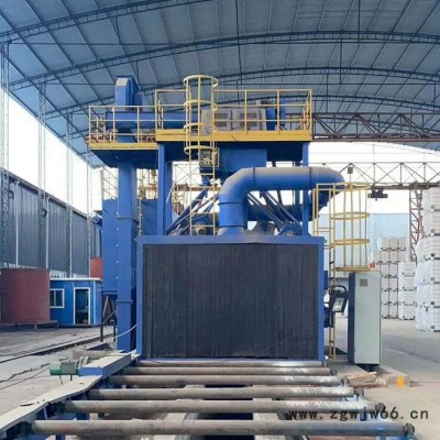 双吊钩抛丸机 轨道通过式抛丸机 悬链式抛丸机 飞拓供应 抛丸机价格 回收 转让