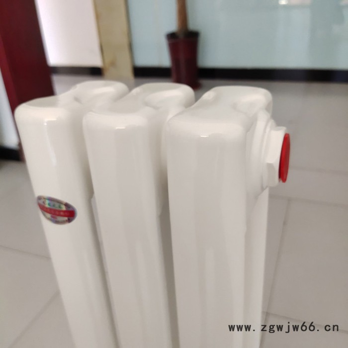 钢二柱型暖气片 GZ207 钢柱暖气片 柱型散热器  暖之春  生产厂家图4