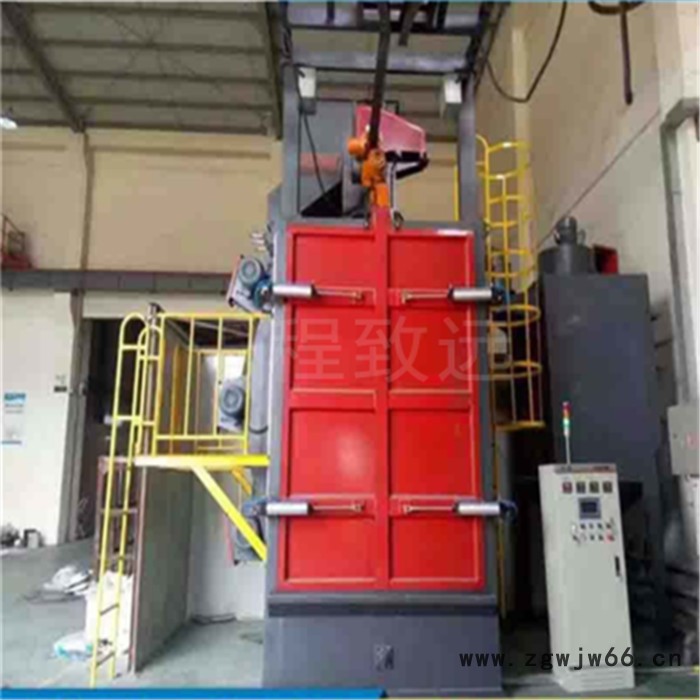 【千程致远】吊钩式抛丸机  抛丸清理设备  江苏专业生产抛丸机设备 抛丸效果佳  抛丸清理机出售图3