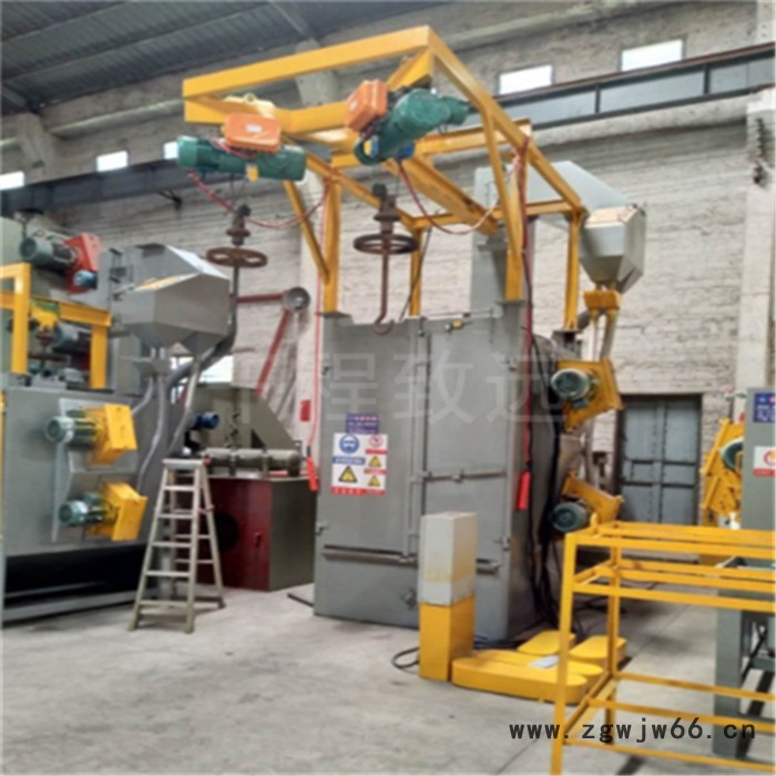 【千程致远】吊钩式抛丸机  抛丸清理设备  江苏专业生产抛丸机设备 抛丸效果佳  抛丸清理机出售图5