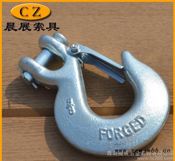 羊角抓钩 羊角滑钩 欧式羊角钩 羊角滑钩 起重羊角钩 5/8图2