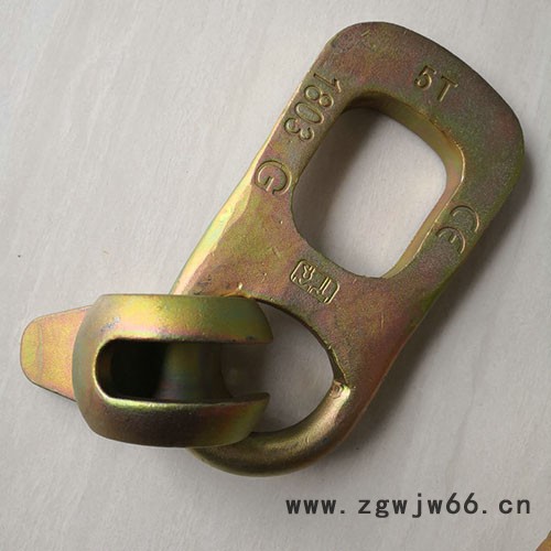 鸭嘴扣 PC装配式吊具 厂家现货 2.5吨 预埋件吊钩图2