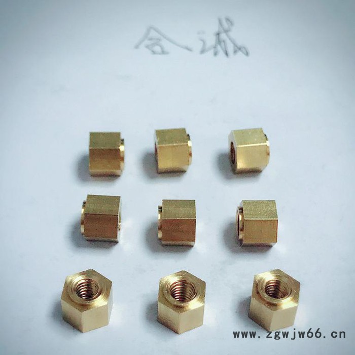 供应合诚鑫五金件 【定做销售】 五金件 不锈钢柱 六角柱图3