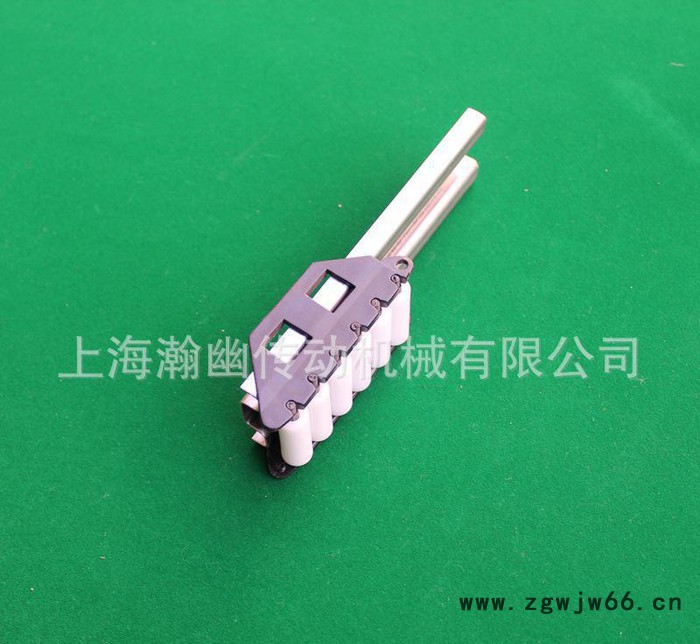 【瀚幽机械】生产转弯滚珠护栏 单排转弯滚珠护栏 转弯单排图2