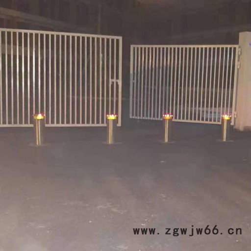 伸缩杆 不锈钢柱 挡车柱 气动升降柱图5