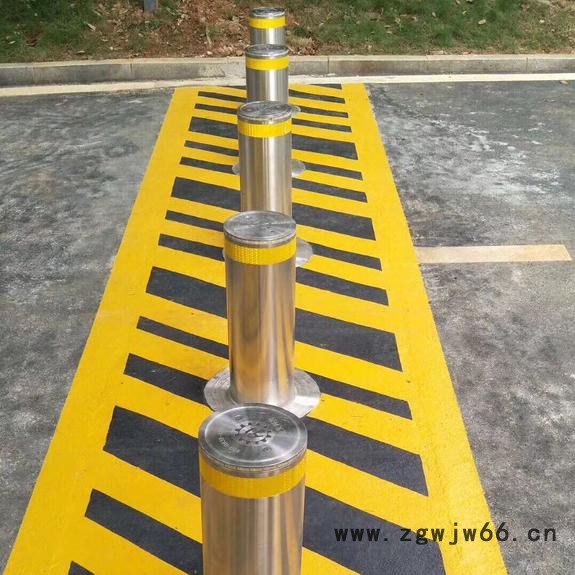 伸缩杆 不锈钢柱 挡车柱 气动升降柱图3