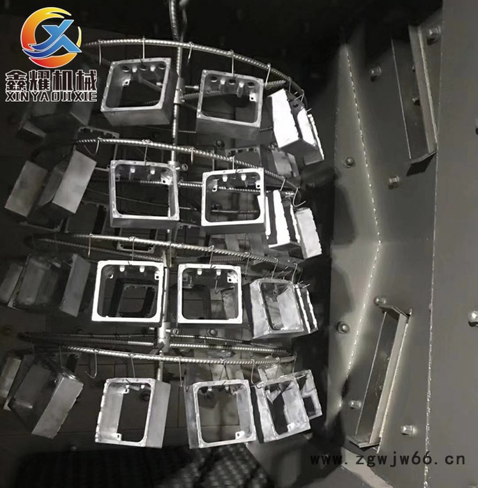 深圳东莞佛山抛丸机厂家XY-376焊接件除锈去氧化皮吊钩式抛丸清理机图4