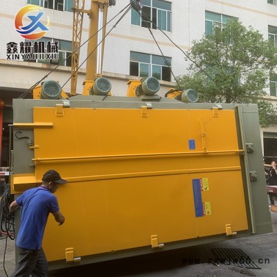 深圳东莞佛山抛丸机厂家XY-376焊接件除锈去氧化皮吊钩式抛丸清理机