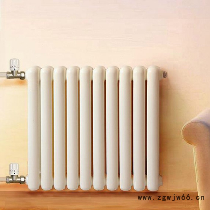 钢二柱暖气片 厂家供应  钢柱暖气片 冬季取暖钢二柱图4