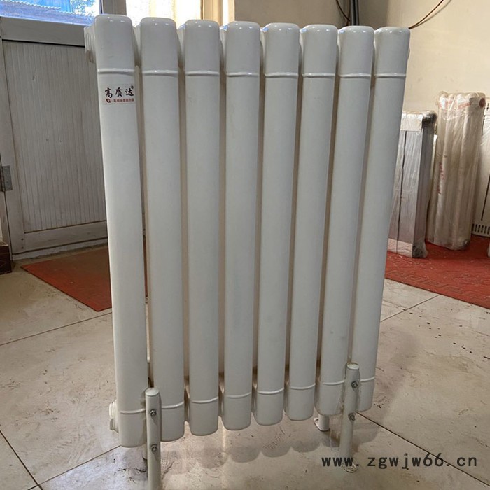 钢二柱暖气片 厂家供应  钢柱暖气片 冬季取暖钢二柱图6