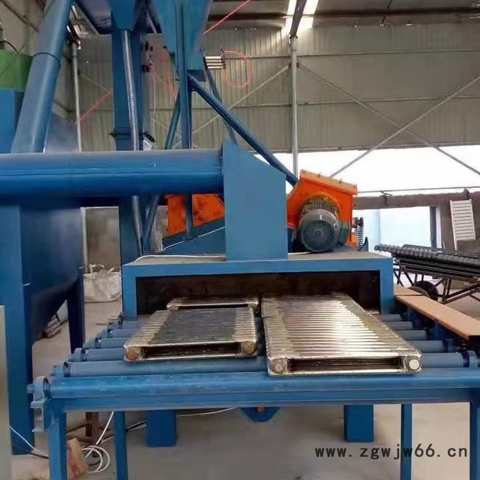 【龙锦机械】 钢板抛丸机   铝型材抛丸机 悬链式抛丸机 通过式抛丸机 履带抛丸机 吊钩抛丸机图6