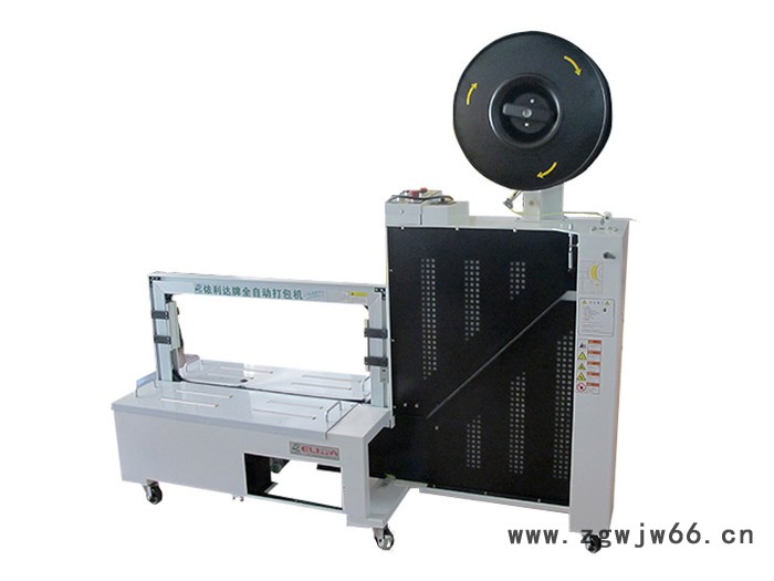 依利达ELIDATW-101E 滚珠型全自动打包机/广东弓架加高型设计全自动捆扎机/佛山高台全自动捆包机图7