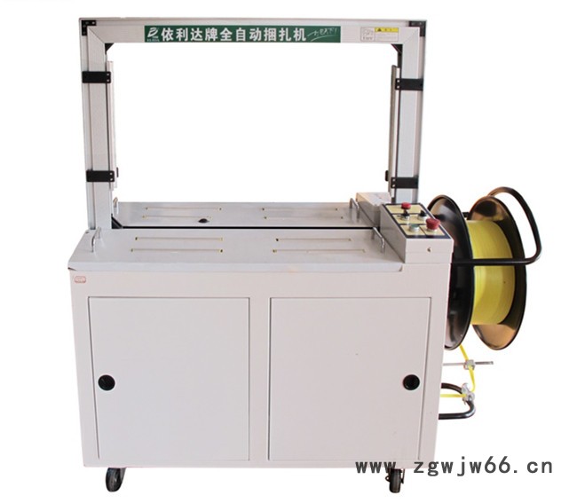依利达ELIDATW-101E 滚珠型全自动打包机/广东弓架加高型设计全自动捆扎机/佛山高台全自动捆包机图3