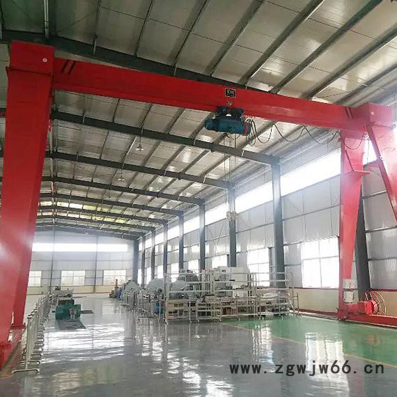 合肥龙门吊厂家 神雕 销售mh型单主梁吊钩式落地行车 25吨单梁龙门吊图2