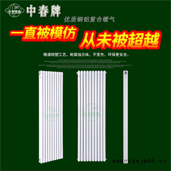 钢二柱散热器 中春牌钢柱散热器 钢制散热器 GZ2图3