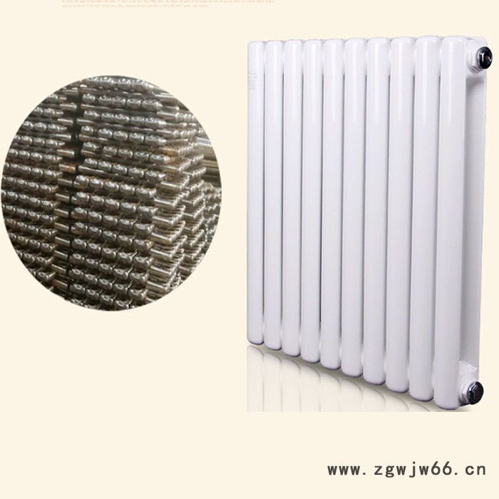 钢制柱型散热器 钢柱暖气片 钢二柱 北葵向暖 价格合理图2