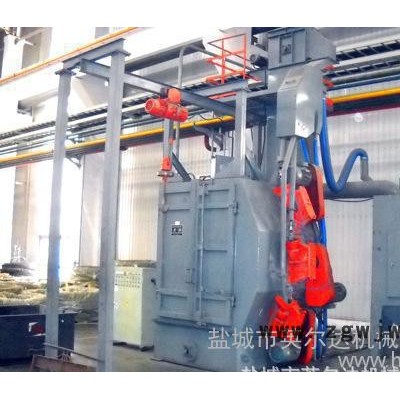 三抛头吊钩抛丸机，大连抛喷丸机，双钩Q3710抛丸机配件