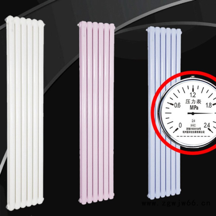 钢柱暖气片 家用钢二柱 钢二柱散热器价格 鑫达诚 厂家供应图4