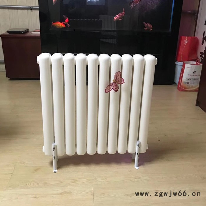 钢柱暖气片 家用钢二柱 钢二柱散热器价格 鑫达诚 厂家供应图3